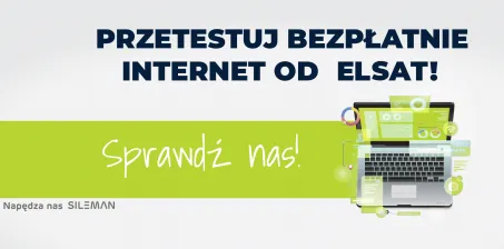 Przetestuj nasz Internet