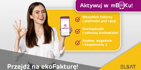 Bądź eko i przejdź na ekoFakturę!