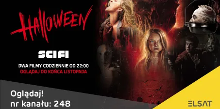 Halloween przez cały listopad na kanale SCI FI!