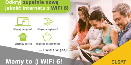 Nowość! WiFi 6 również u nas!