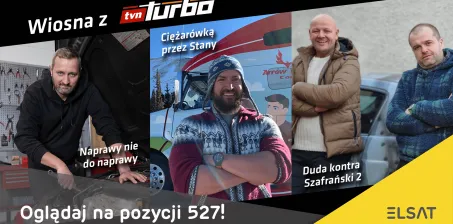 Wiosenne nowości w TVN Turbo!