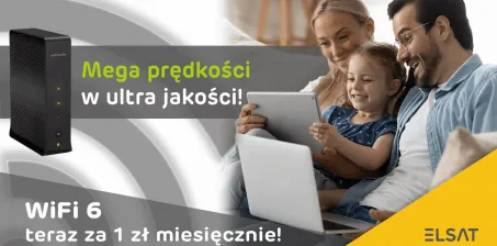 Tylko teraz! WiFi 6 za złotówkę miesięcznie!