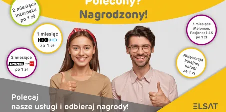 Polecaj nasze usługi i odbieraj nagrody!