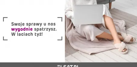 Dlaczego my? Bo u nas swoje sprawy załatwisz tak, jak Ci wygodnie!