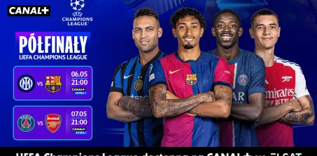 Najlepsi z najlepszych, jedno trofeum. Oglądaj UEFA Champions League w CANAL+ Super Sport!