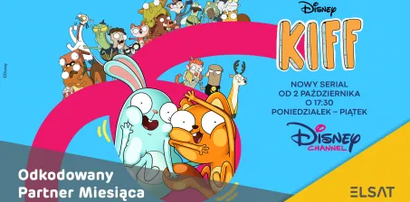 Kanał Disney Channel HD naszym Odkodowanym Partnerem Miesiąca w październiku!