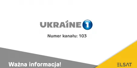 Ważna informacja! Kanał UKRAINE 1 HD zakończył nadawanie.