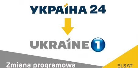 Zmiana programowa - kanał UKRAINA 24 HD został zastąpiony przez kanał UKRAINE 1 HD!