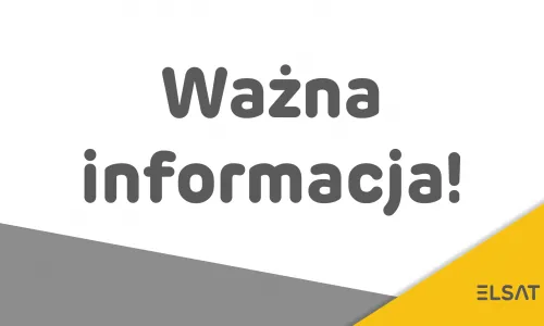 ważna informacja