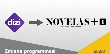 Zmiana programowa - kanał DIZI HD zmienił nazwę na Novelas+1 HD!
